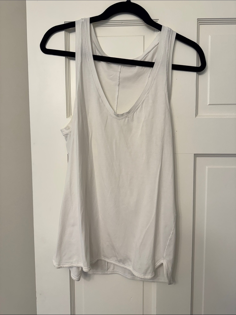 lululemon athletica White Racerback Tank Top